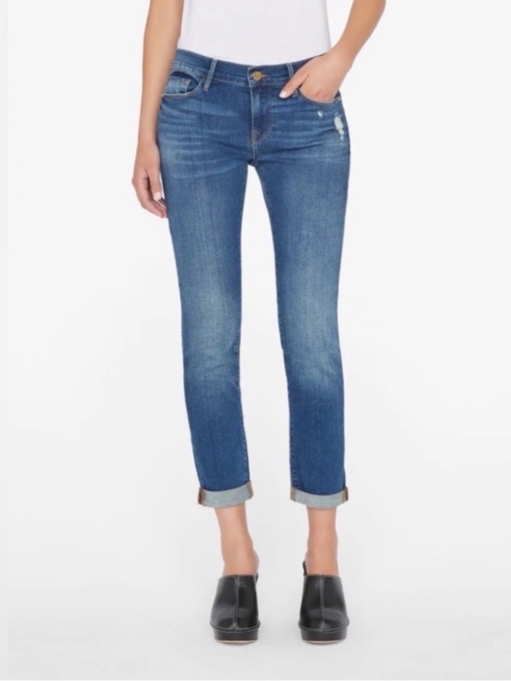 Frame denim Le Garçon boyfriend jeans